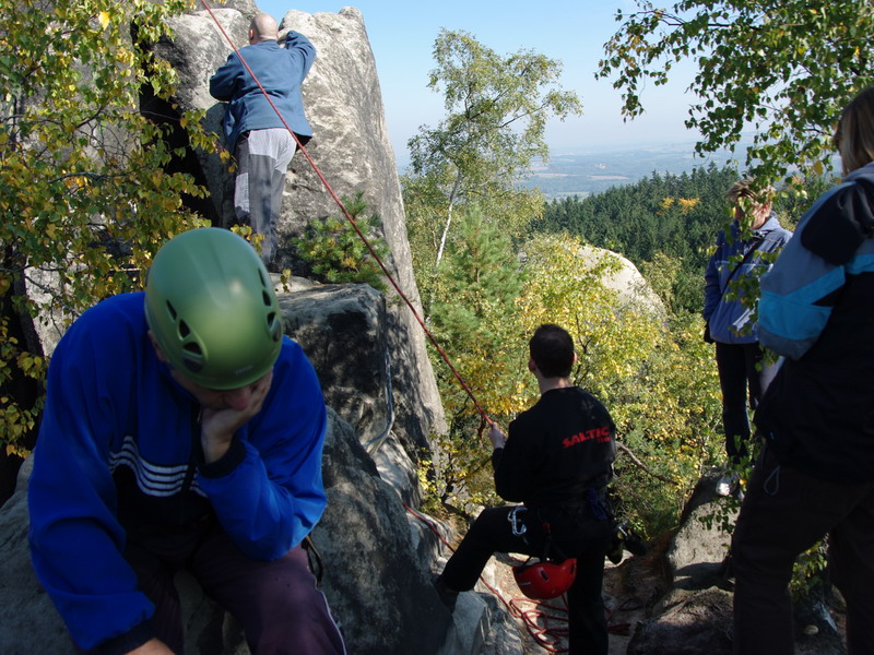 Vítek odpočívá, Honza jistí, Brtnik radí